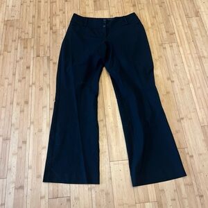 The Limited Black Trousers Wide-Leg Design